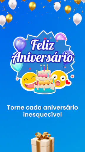 Cartão Mensagem de Aniversário screenshot