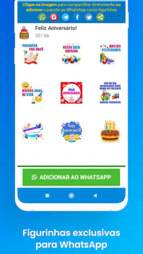 Cartão Mensagem de Aniversário screenshot