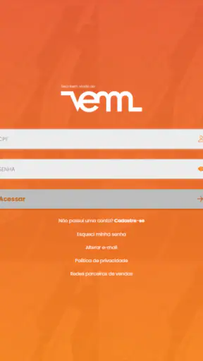 Cartão VEM screenshot