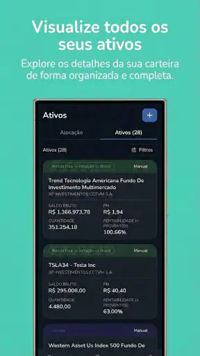 Carteira Advisor screenshot