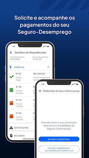 Carteira de Trabalho Digital screenshot