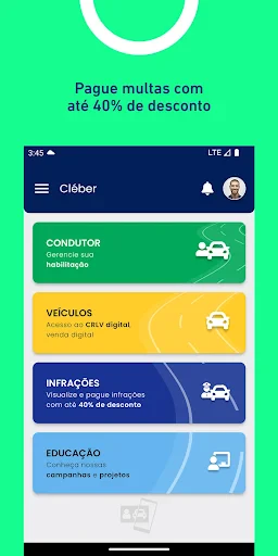 Carteira Digital de Trânsito screenshot