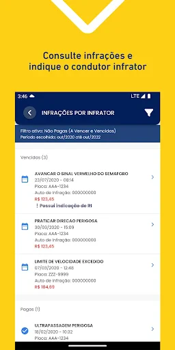 Carteira Digital de Trânsito screenshot