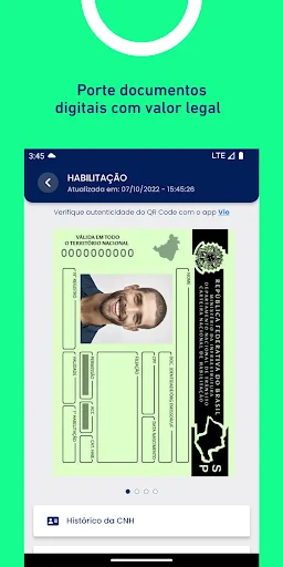 Carteira Digital de Trânsito screenshot