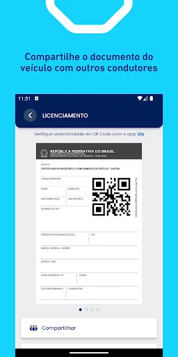 Carteira Digital de Trânsito screenshot