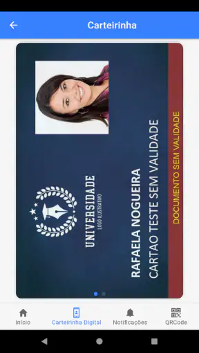 Carteirinha screenshot