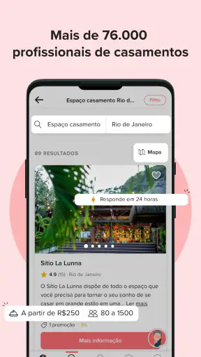 Casamentos.com.br screenshot