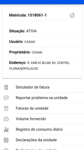CASAN screenshot