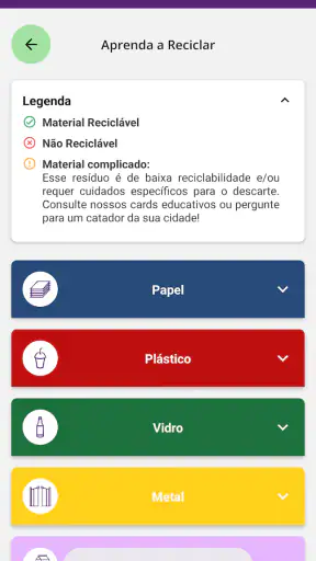 Cataki - App de reciclagem screenshot