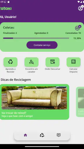 Cataki - App de reciclagem screenshot