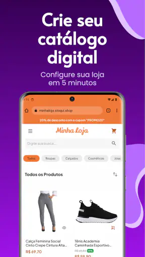 Catálogo e Controle de Vendas screenshot