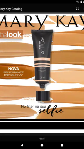 Catálogo Mary Kay - Revista screenshot