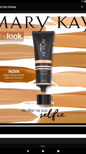 Catálogo Mary Kay - Revista screenshot