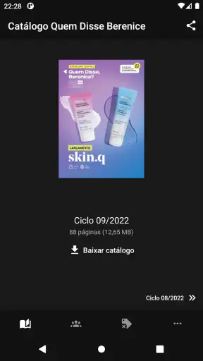 Catálogo Quem Disse Berenice screenshot