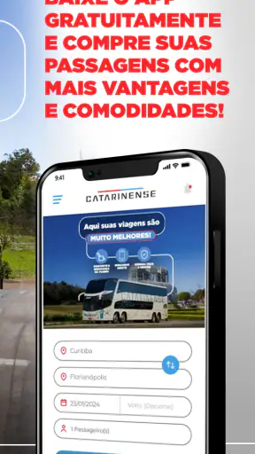 Catarinense Passagem de ônibus screenshot