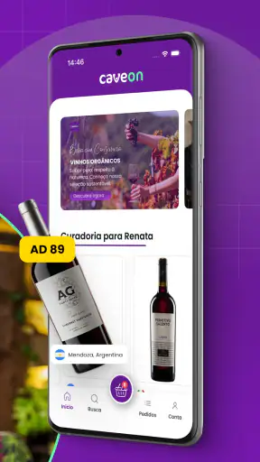 CaveOn: Vinhos Premium screenshot