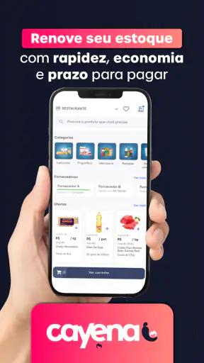 Cayena - Compras de insumos screenshot