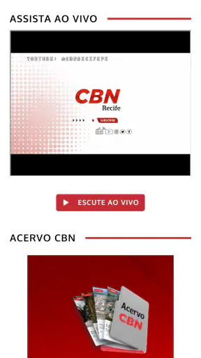 CBN Recife - 105,7 FM screenshot