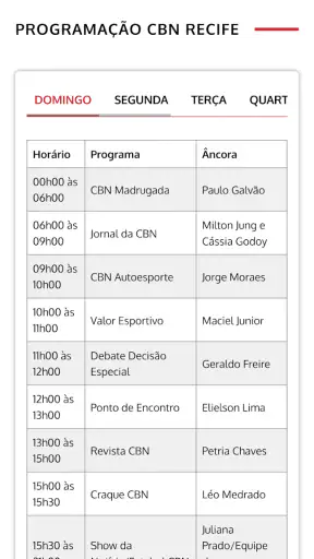 CBN Recife - 105,7 FM screenshot