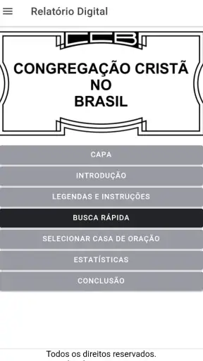 CCB - Relatório Digital screenshot
