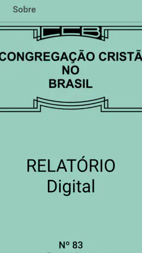 CCB - Relatório Digital screenshot