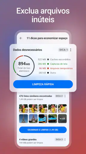 CCleaner - Limpeza de Celular screenshot