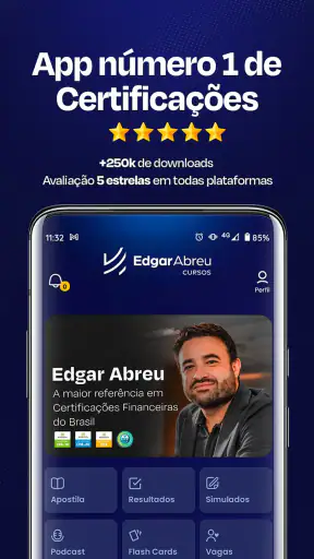 Certificações Edgar Abreu screenshot