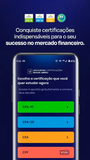 Certificações Edgar Abreu screenshot