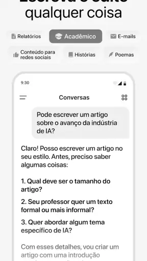Chatbot App - Assistente de IA screenshot