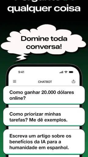 Chatbot - IA em Português screenshot