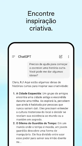 ChatGPT screenshot