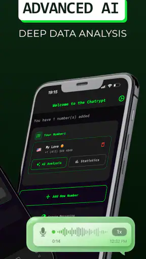 Chatrypt Number & Chat Analyze screenshot