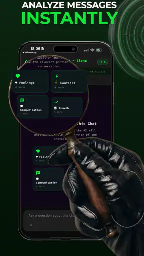 Chatrypt Number & Chat Analyze screenshot