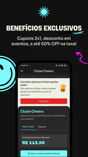 Cheers App screenshot