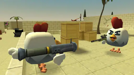 Chicken Gun online fps shooter screenshot