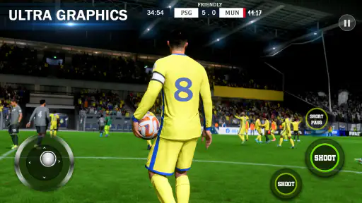 chute de estrela de futebol screenshot
