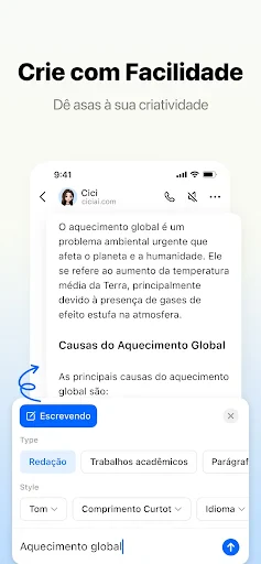 Cici: asistente IA inteligente screenshot