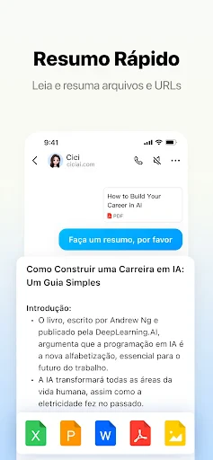 Cici: asistente IA inteligente screenshot