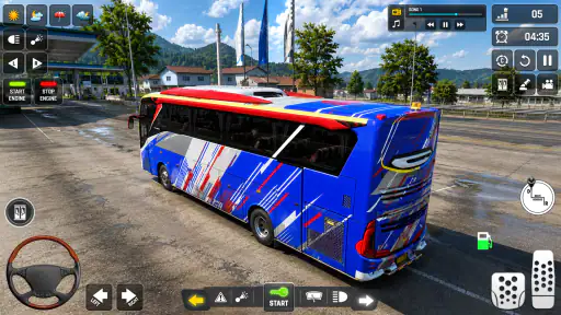 cidade ônibus direção jogo screenshot