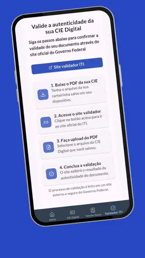 CIE Carteira de Estudante screenshot