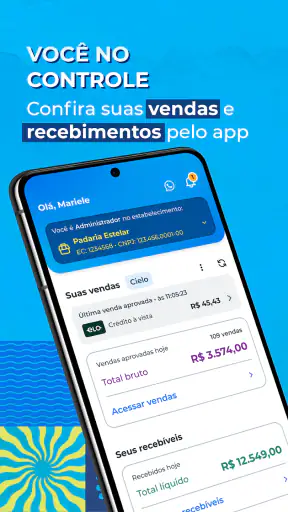 Cielo: Maquininha, Tap e Link screenshot