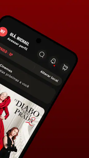 Cinemark Brasil screenshot