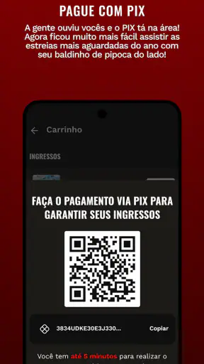 Cinemark Brasil screenshot
