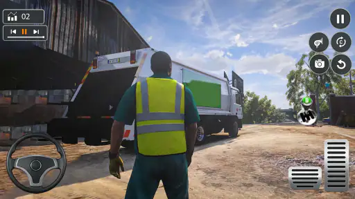 Caminhão de Lixo Simulator 3D screenshot