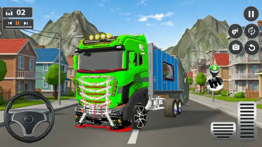 Caminhão de Lixo Simulator 3D screenshot
