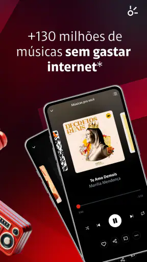 Claro música: músicas e rádios screenshot
