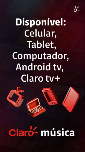 Claro música: músicas e rádios screenshot