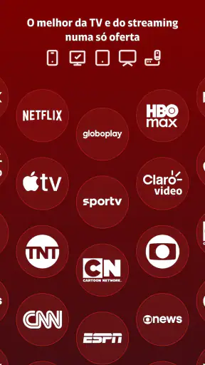 Claro tv+ screenshot
