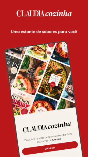 Claudia Cozinha Receitas screenshot