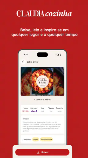 Claudia Cozinha Receitas screenshot